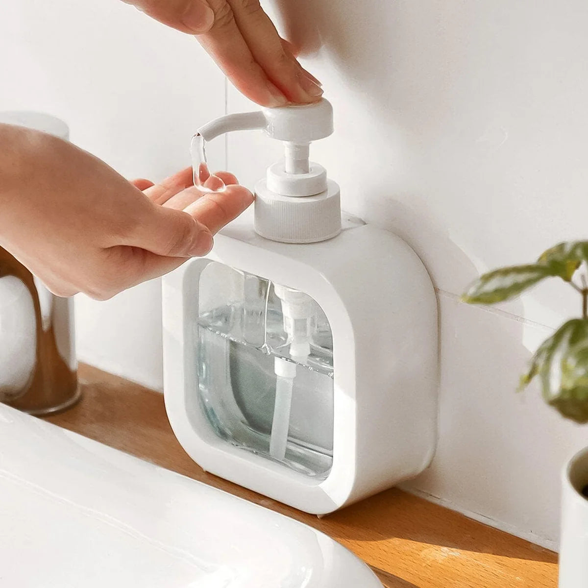 Dispenser Plastic Clear Empty Pump Lotion Bottles